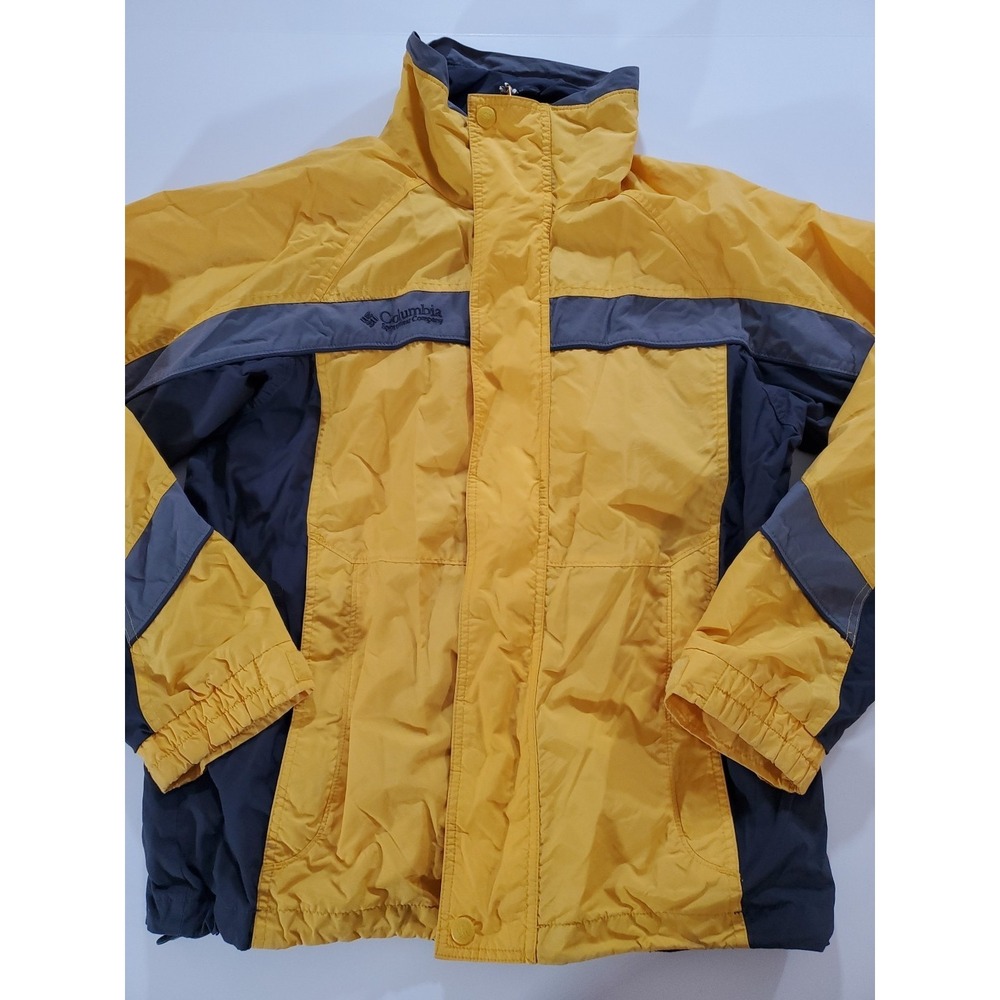 Columbia Bugaboo Mens Yellow Nylon Zip Core Interchange Size Small (Med)